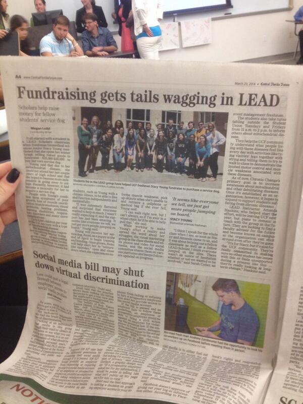 ChronicChange's tweet photo. Chronic Change is in the headlines, making progress quick! #CentralFloridaFuture #ChronicChange http://t.co/XUweoXLpcb