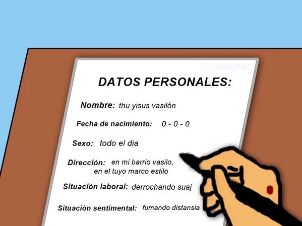 yisucrist's tweet photo. el mejor currículum d la historia http://t.co/oq205zyW0E
