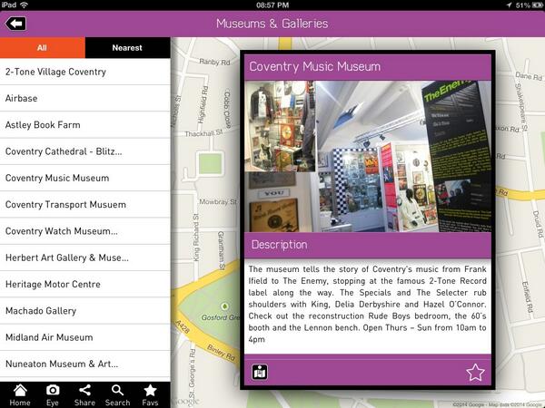 Proud to be part of the new Cov Tourist guide &amp; app...Cov tourism comes of age!   coventry.gov.uk/visitorapp