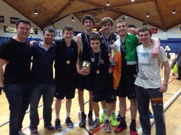 A few of the Belvo students past and present enjoy the cup win! Great job lads. #TolkaNation #BelvoNation