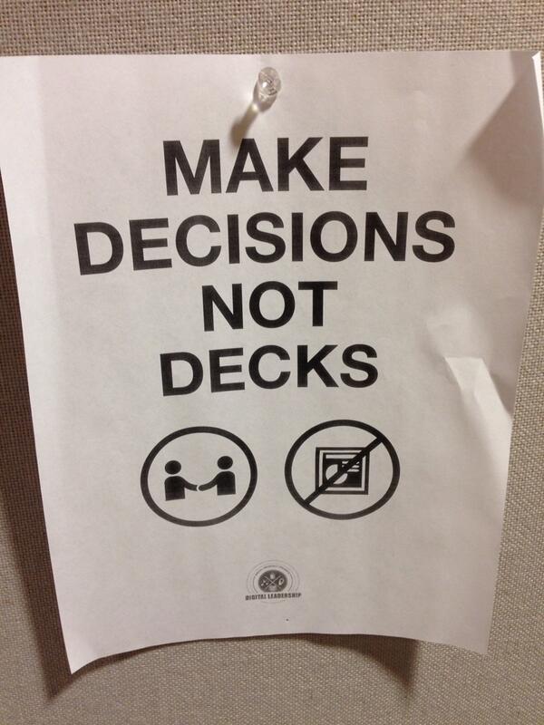 InternetVoodoo's tweet photo. RT @MeetingBoy: RT @Snike_Myder: I saw this on another floor at work just now. Simple and brilliant! http://t.co/LJfEqjUr9L
