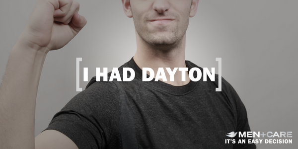 DoveMenCare's tweet photo. RT if you were never worried. Choosing #Dayton was an easy decision. #TournamentDecisions #MarchMadness #OSUvsDU http://t.co/gP6pTbOhIG