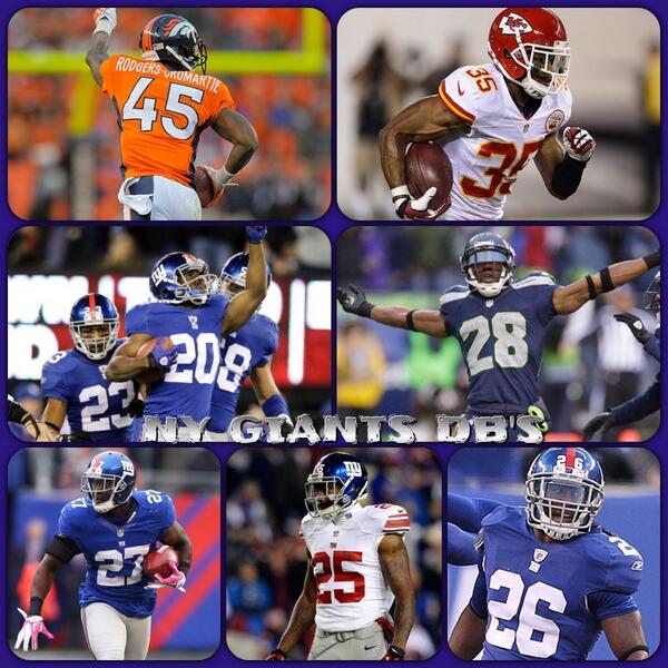 danablatchford's tweet image. NYG DB's pic @drcflyguy @PrinceAmukamara @antrelrolle26 @WaltThurm3 @StevieBrown27 @WillThrill25 @QDemps