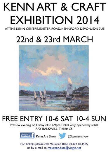 VioletBeaSilver's tweet photo. Really looking forward to @kennartshow this weekend.The cream of local art and craft.#kennartshow #exeter #art http://t.co/eMj78TCsuf