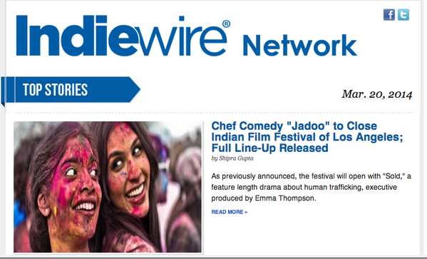 iffla's tweet photo. Thanks to @indiewire for supporting #IFFLA2014! Be sure to subscribe to their newsletter: http://t.co/SADFWvA7nE http://t.co/LWHanWARV1