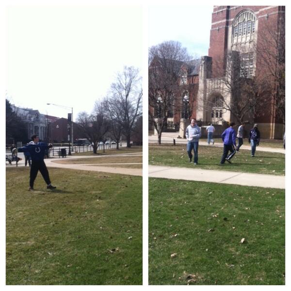 bendavisrobots's tweet image. After a day of robots #4580 started a pick up game. #BoilerUp