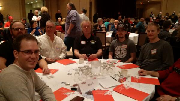 Local 120 well represented tonight at the OFL London Regional Meeting!
#stophudak