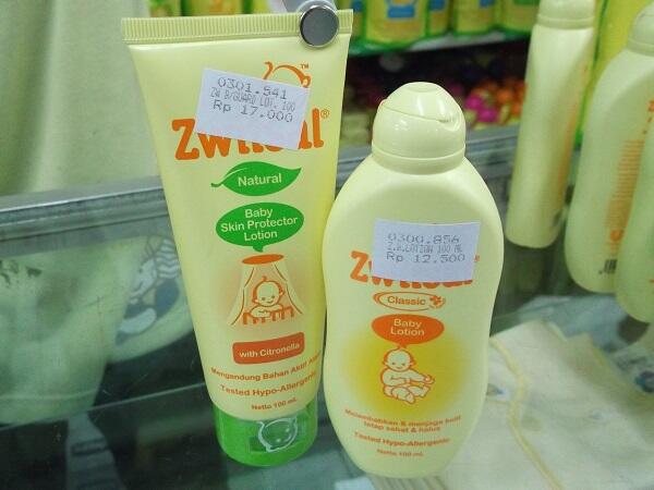 zwitsal lotion anti nyamuk
