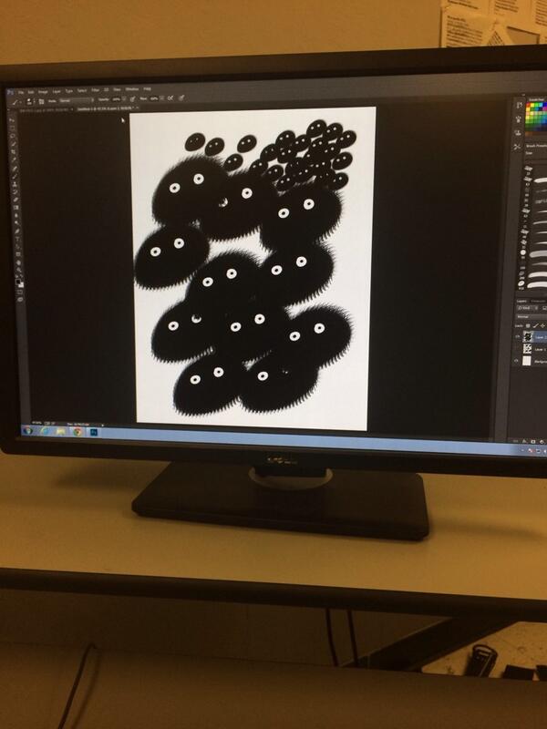 GreenieXIII's tweet image. Not yet used to art classes. #learningphotoshop #imadeabrush #youmaybeeatenbyaGrue