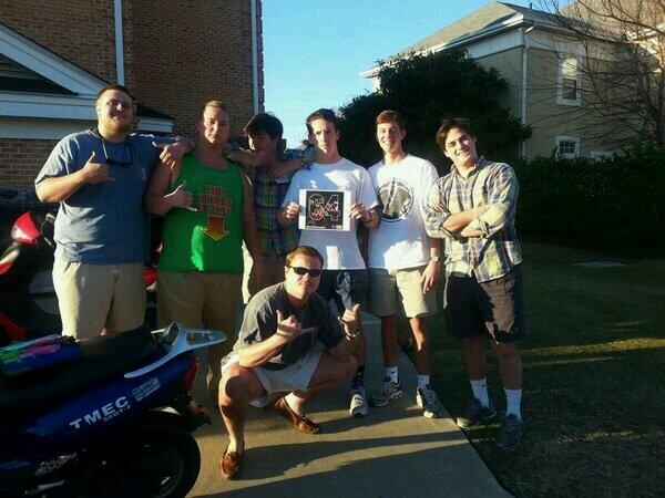 Kappa Sigma supports <a href="/GamecockWBB/">South Carolina Women's Basketball</a> #BeTheChange64 #Gamecocks #nofilter