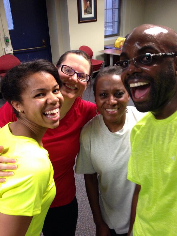 StompDownFit's tweet photo. Thank you Christina and Ray for a great #StompDownFitness Class!!! @Mthedancer18 @JustJkCo http://t.co/mXgKFsU72N