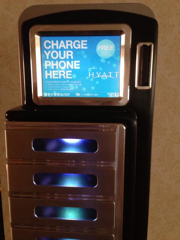 tippet's tweet photo. Just finished charging my phone nice service in San Diego @HyattTweets http://t.co/xaxJyu5hRR