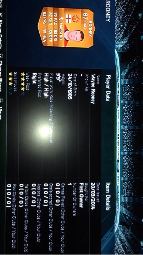 Just got this bad lad in a pack.... About time a had someone decent on ultimate team!!! #fifaultimateteam