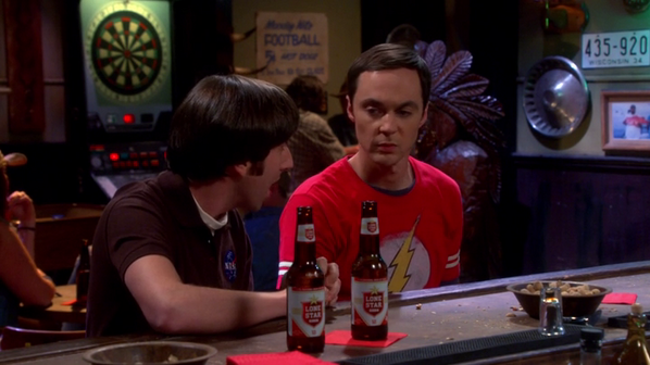 I think i've seen this beer before (The Big Bang Theory) ||