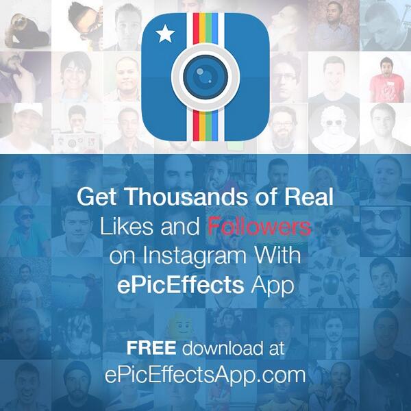 Kaydenaters's tweet image. Get Thousands of Real Likes and Followers on Instagram! FREE: ePicEffects.com