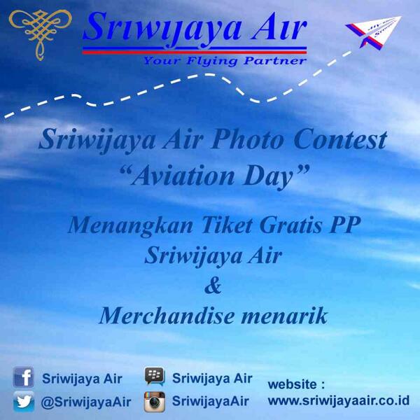 <a href="/FM1_BDL/">Fotografi Mansa</a> Follow <a href="/SriwijayaAir/">Sriwijaya Air</a> n ikuti Photo Contest. info: bit.ly/SJphotocontest (PC/Laptop)