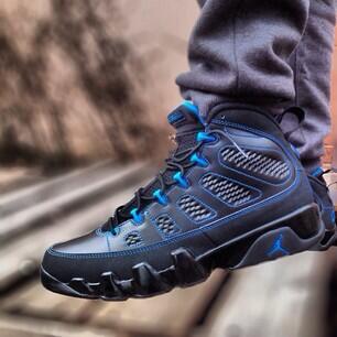 air jordan retro 9 photo blue black bottom