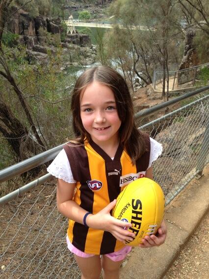 grahamaphillips's tweet photo. In Launceston #Always ready for kick to kick footy http://t.co/AeMxgMQlYE