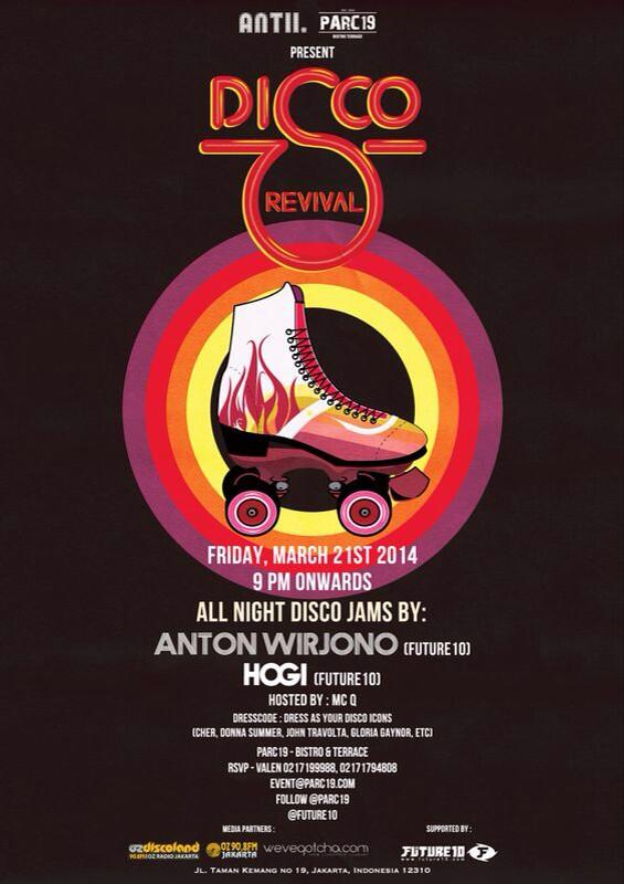 YogaArgantara's tweet photo. Disco all night long @AntonWirjono @hogiwirjono @parc19 http://t.co/lKEF3xHKDl