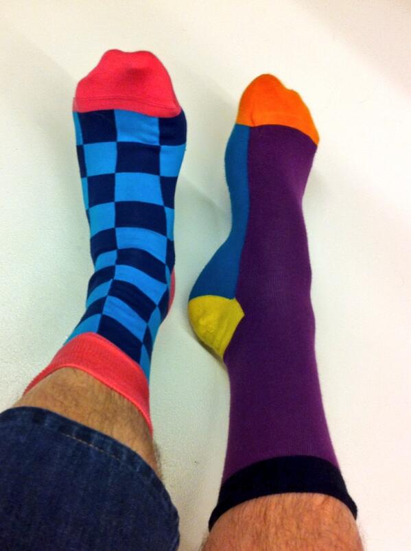 2 verschillende sokken