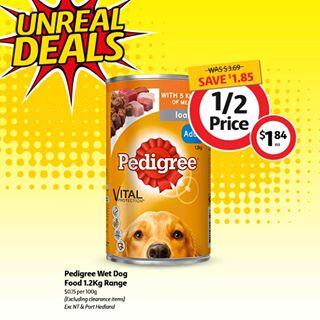 Pet Parents, Pedigree wet dog food 