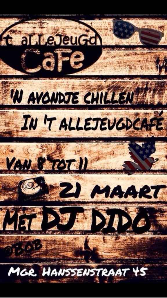 allejeugdcafe's tweet image. Dj dido!
RT EN MAAK KANS OP GRATIS ENTREE!