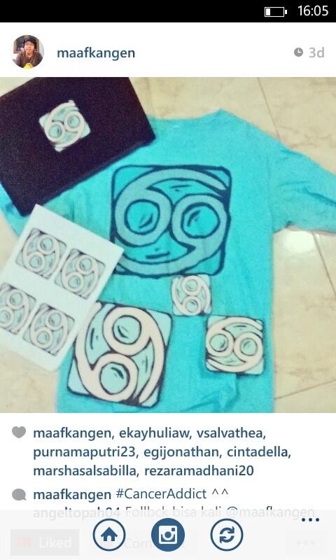 CancerBanget's tweet photo. Follow instagram admin yuk! Unamenya: "@maafkangen" :) http://t.co/dZY7baNrcc