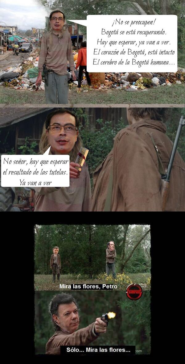 Así se ve la cosa. Lamentablemente (?) #PetroSeVa