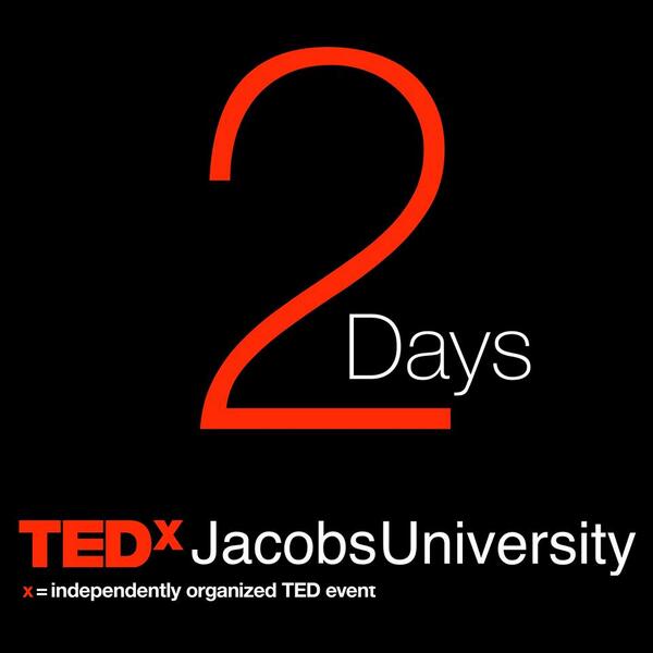 vladvanpopa's tweet photo. Only 2 days left until @TEDxJacobsU!! Grab your seats early on Sunday in the live room (Conrad Naber Hall) http://t.co/dSREOn7eom
