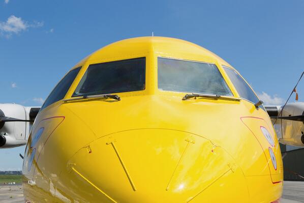 ATRaircraft's tweet photo. Such a happy aircraft! Our #ATR72 just took a #selfie to celebrate the #InternationalDayOfHappiness!#avgeeks #Solenta http://t.co/BOJ7qti0O1