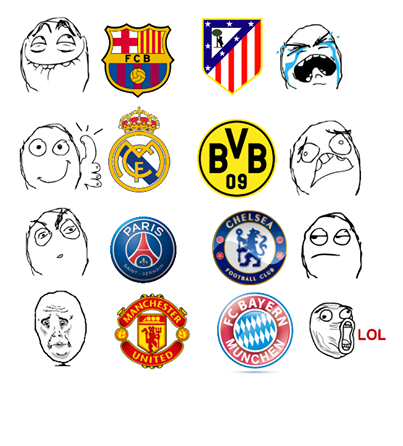 memedeportes's tweet photo. El #SorteoChampions en memes http://t.co/u0tmCap51d