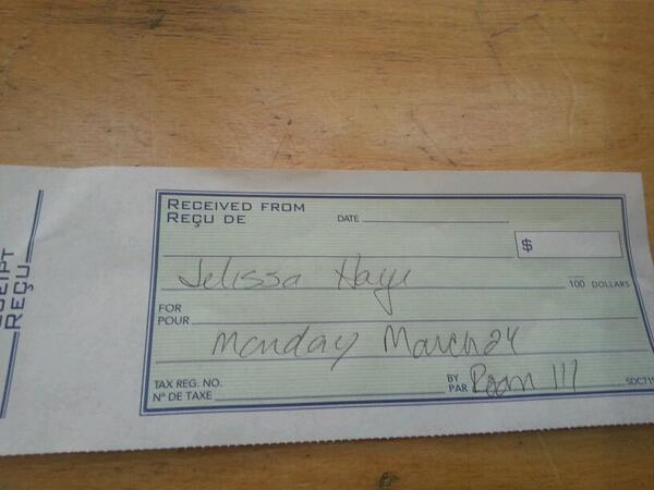 Jayhaye_'s tweet image. LOL! Detention slip on a cheque? #sorrywhat #thusisstupid #notgoing