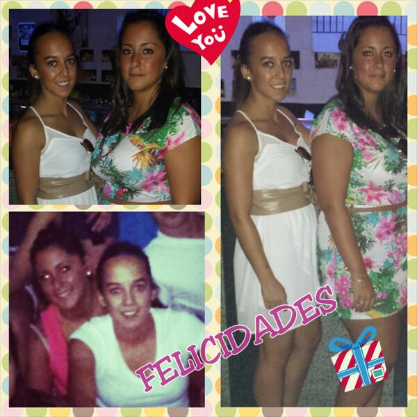 lucia_28jp's tweet photo. Muchas felicidades guapiii disfrutaa de tuu dia y qe te regalen muchas cosiitas nos vemos prontito mi niña http://t.co/pYov5yBapO