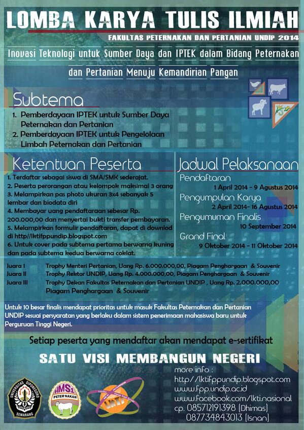 LKTI SMA FPP UNDIP tweet media