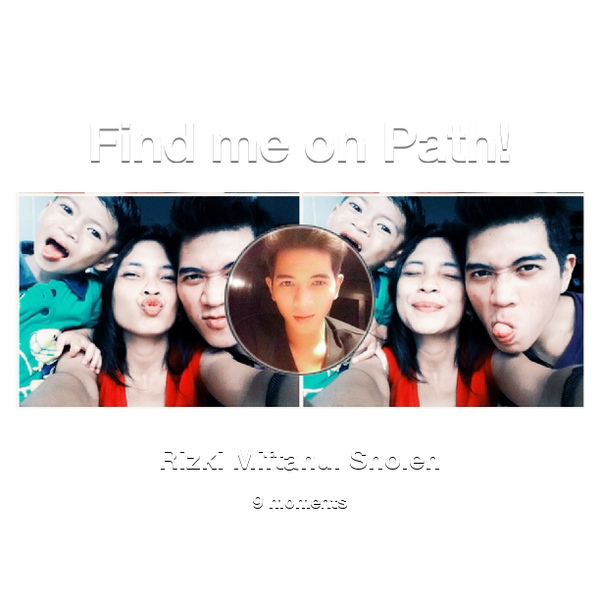 Find me on #Path now! Go to: path.com! #thepersonalnetwork