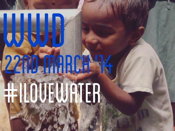 Tomorrow is #WorldWaterDay follow us &amp; watch our #iLoveWater campaign unfold!