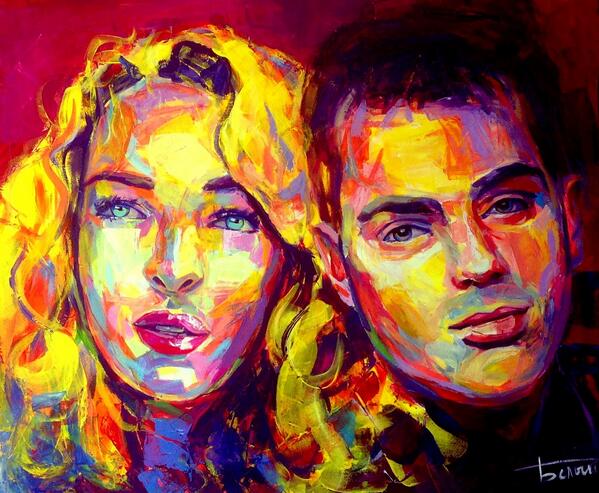 Эмоции и чувства в любви)) #Москва #подарок #портрет