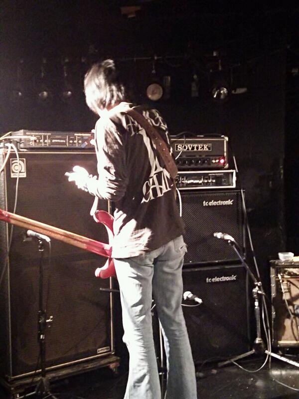 ALICE IN CHAINSだ！！！くやしい！！！
エレファント斉藤氏