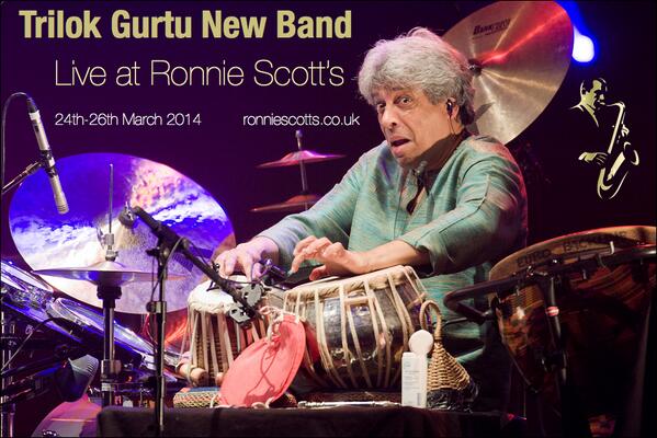 officialronnies's tweet image. #TWITCOMP : RT for the chance to win 2 tickets to #TrilokGurtu Tuesday 25th March. 3 pairs up for grabs! @LondonJazz