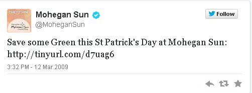 MoheganSun's tweet photo. Happy 8th Birthday, @twitter!

Here's a look back at our #FirstTweet! #Lame #BetterWithPractice http://t.co/6zwmfyDG3h