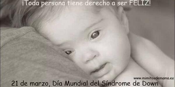 AnaCPC88's tweet photo. Día Mundial del Síndrome de Down http://t.co/zKVOVNcO8j