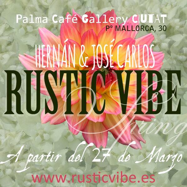 RusticVibe's tweet image. Nueva exposición de nuestras piezas en #PalmaCafeGalleryCiutat este jueves 27 a las 20h. Os esperamos!!!