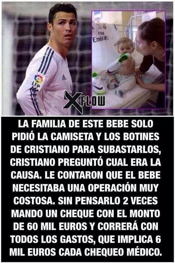 Luego le criticáis...