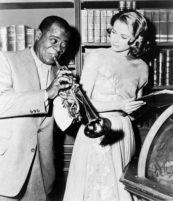 Check Out What Louis Armstrong Looked Like  in 1956 