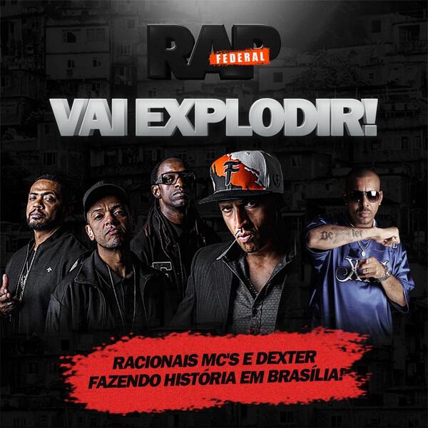 manobrown's tweet photo. Vai ser LOKO!! RT @RACIONAISCN É amanhã!! Racionais MC's no Camping Show em Brasília-DF #RapFederal http://t.co/n8Y30qSxs5 (EQ)