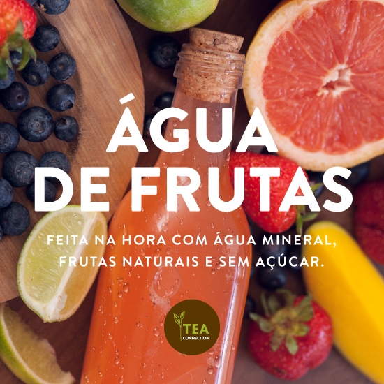 TeaConnectionSP's tweet photo. Já experimentou nossas águas de frutas naturais? Qual é a sua preferida? #ÁguaDeFrutas #FrutasReais http://t.co/xq1Z7nJih5