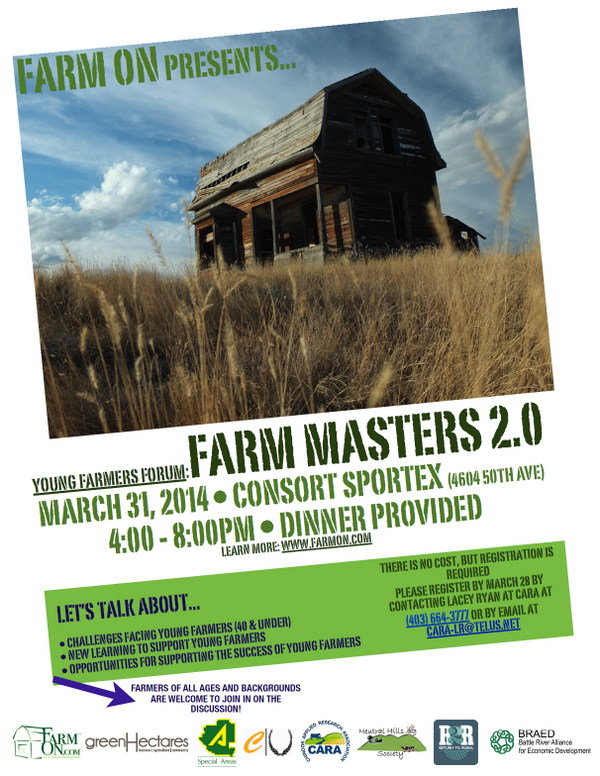 #youngfarmers of @ConsortAB EVENT: #farmmasters 2.0 @farmon @SpecialAreas @BRAEDAlberta  @greenhectares @return2rural