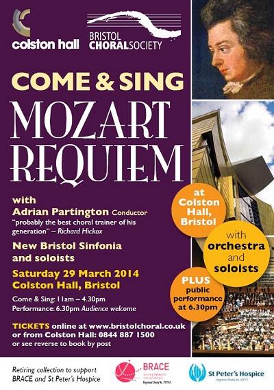 1 week tomorrow: Come & Sing Mozart Requiem at Colston Hall (with orchestra @BristolSinfonia) bristolchoral.co.uk/news.htm#ComeS…