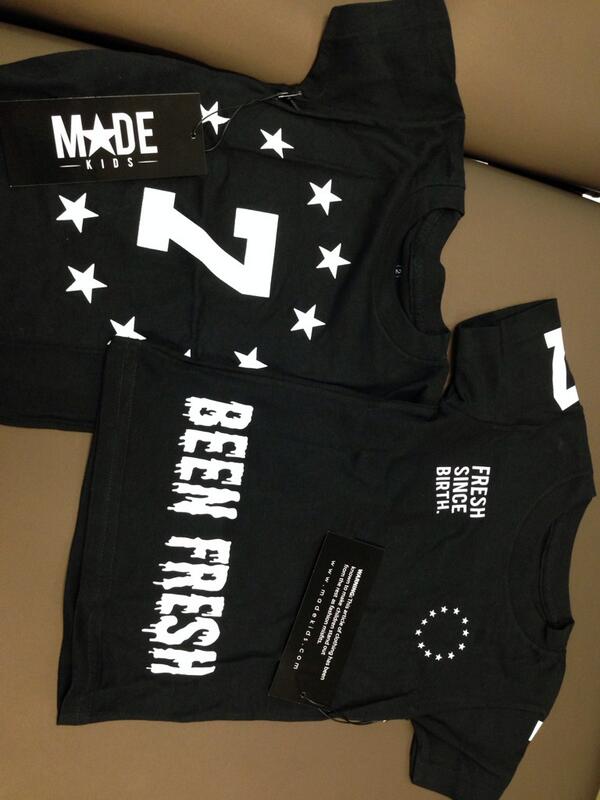 Ronny_Turiaf's tweet photo. “@jjbareapr: Thanks to @MADE_Kids for stepping up my sons fashion game. #ivcglobal http://t.co/WpybCcevOH” - Sebastian Will be Swagging -