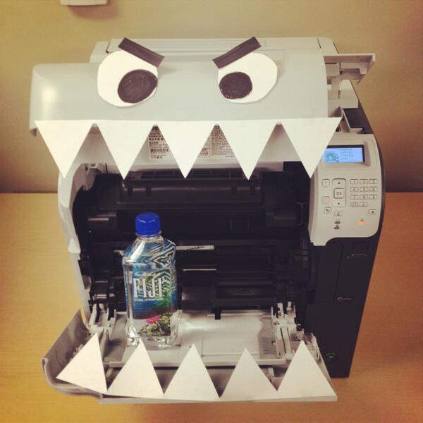 FIJIWater's tweet image. RT @Bruhh_Man: &quot;@FIJIWater: Paper Jam + FIJI Water = Printer Fix! 
#FIJIWATER  #EVERYDAYPROBLEMS http://t.co/2lHauGDHv5&quot; #fijifriday